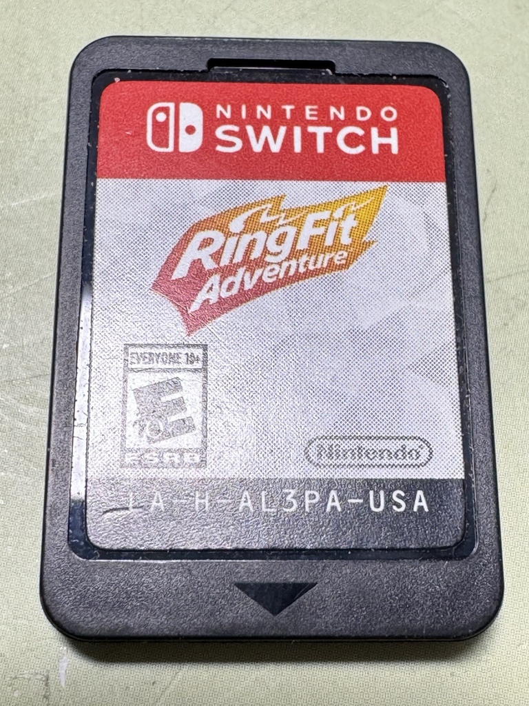 Ring Fit Adventure - Nintendo Switch - With Game, Hoop, and Strap - Used #2