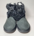 UGG GITA TWINKLE BOW MINI SUEDE/ SHEEPSKIN WINTER BOOTS, WOMEN US 6/ EUR 37 -NIB with delivery