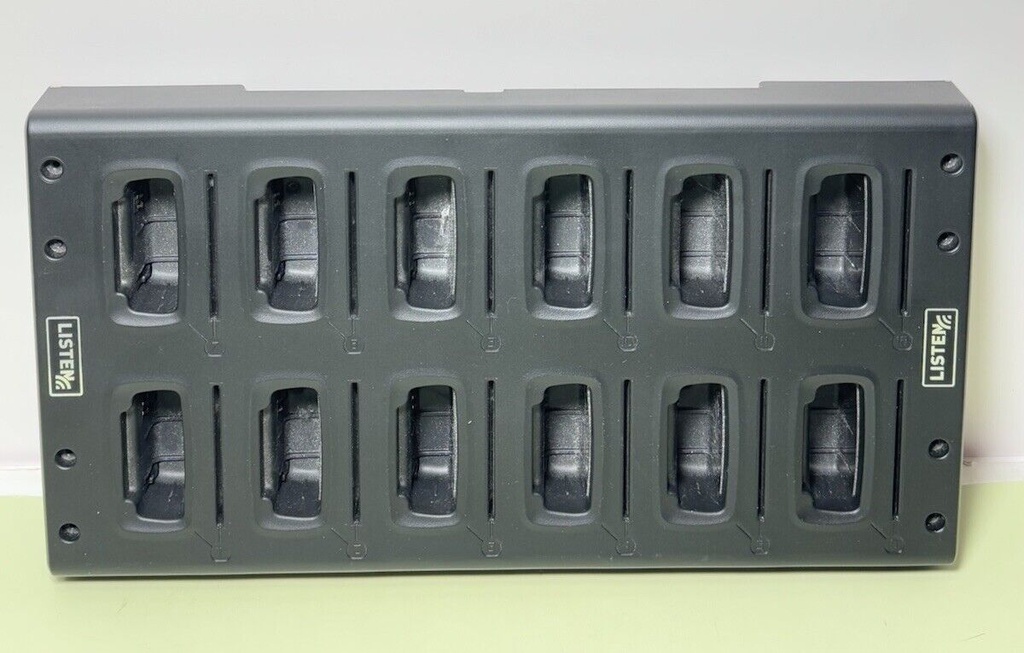 Listen Technologies LA-381-01 Intelligent 12-Unit Charger Craddle *No Cable* #1