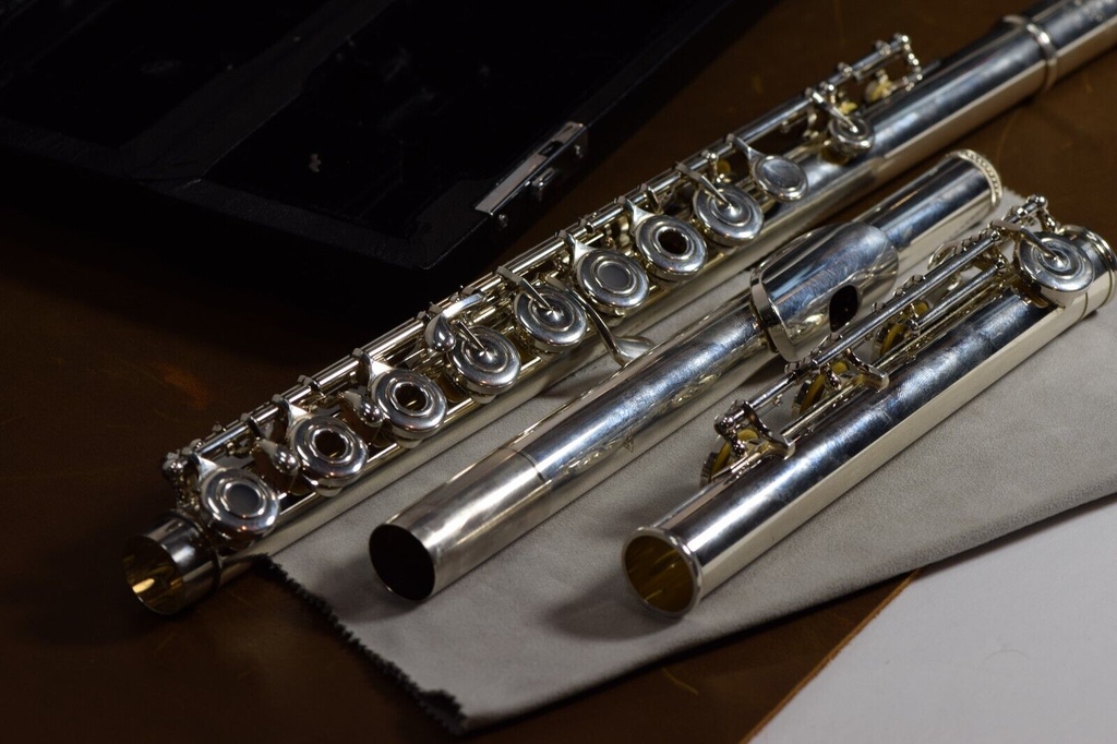 SANKYO Etude PA ST2 Flute MFG CO Japan Sterling Silver .925 SN#91845 #5