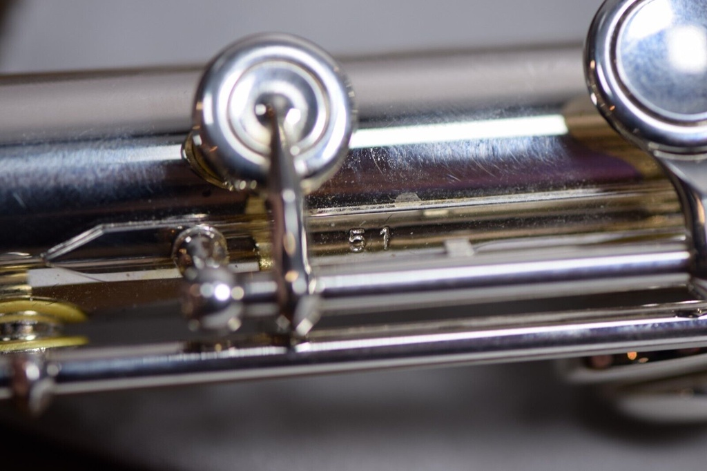 SANKYO Etude PA ST2 Flute MFG CO Japan Sterling Silver .925 SN#91845 #17