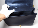 Chanel Boy Flap Bag Cube Embossed Lambskin Large - Blue – photo-1