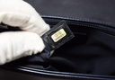 Chanel Boy Flap Bag Cube Embossed Lambskin Large - Blue – photo-4