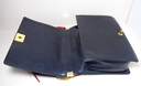 Chanel Boy Flap Bag Cube Embossed Lambskin Large - Blue – photo-6