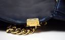 Chanel Boy Flap Bag Cube Embossed Lambskin Large - Blue – photo-7