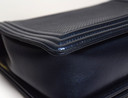 Chanel Boy Flap Bag Cube Embossed Lambskin Large - Blue – photo-12
