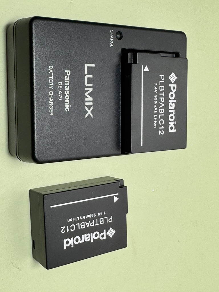 Polaroid High Capacity Replacement Battery PLBTPABLC12 w/ Charger #3