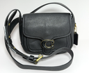 NWT - Coach Black Pebbled Tabby 19 Leather Messenger Bag -CJ846 used