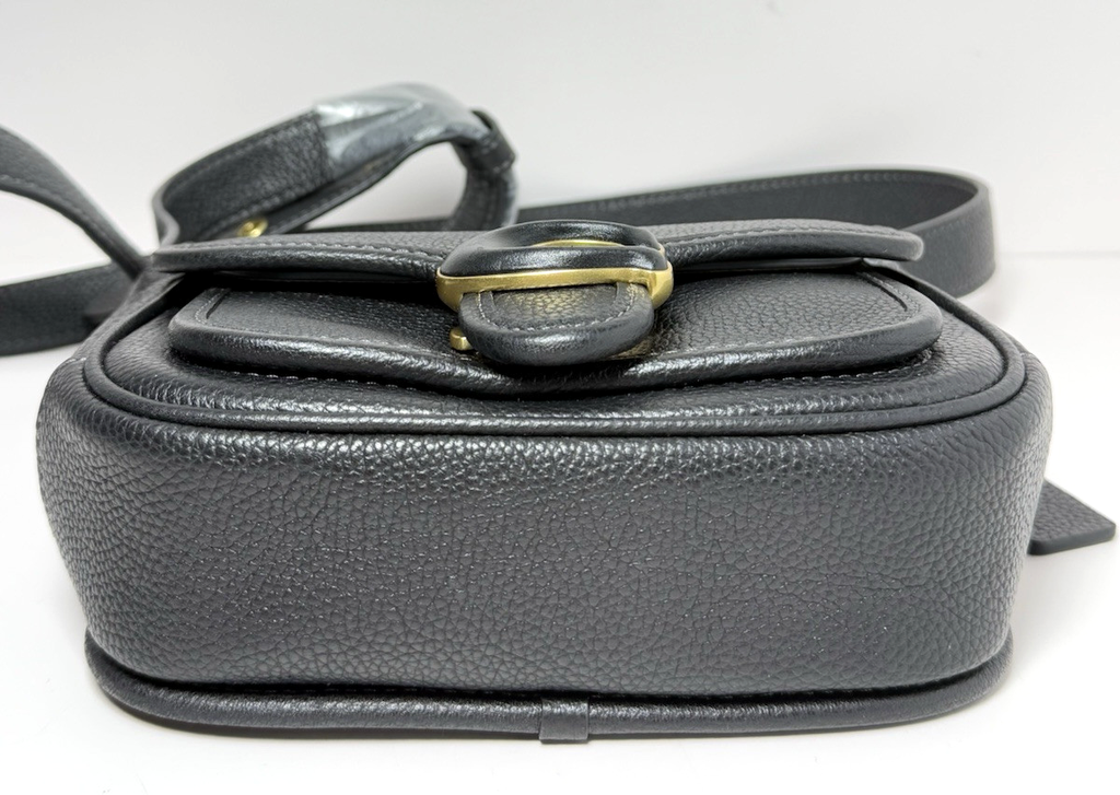 NWT - Coach Black Pebbled Tabby 19 Leather Messenger Bag -CJ846 #7