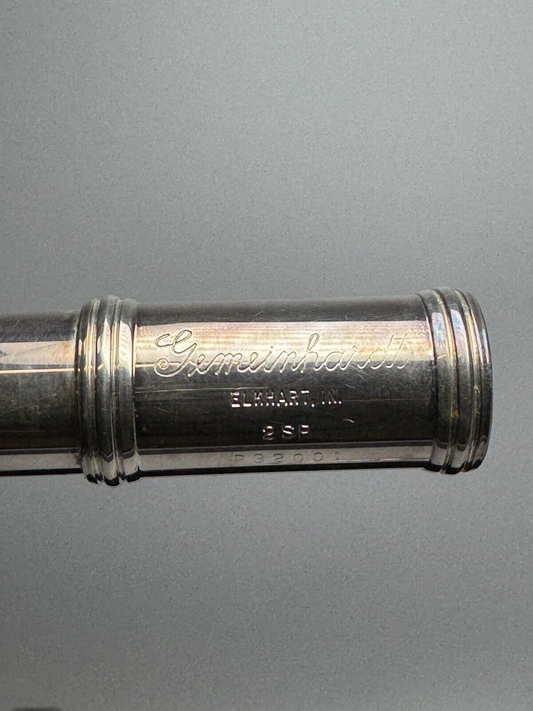 Gemeinhardt 2SP Silver Plated Flute #P32001 w/ Case #3