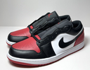 Nike Air Jordan 1 Low Bred Toe Chicago Black Red 553558-161 US Men's Size 14 price