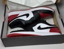 Nike Air Jordan 1 Low Bred Toe Chicago Black Red 553558-161 US Men's Size 14 with delivery