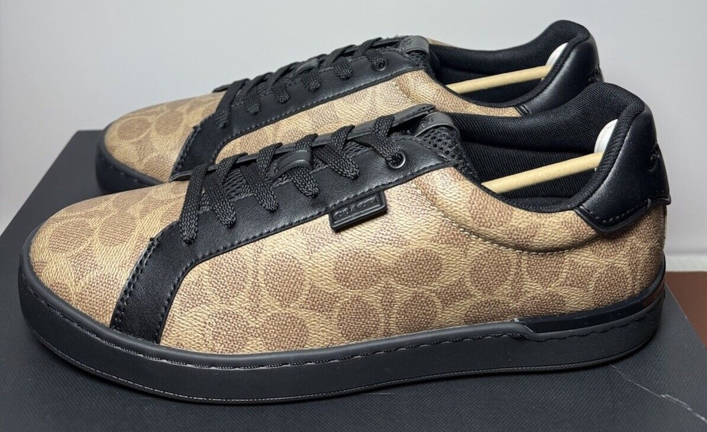 Coach  Men's Lowline Signature Low Top CG999 TN/BK -US Size 10.5D-NIB #2