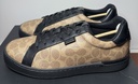 Coach  Men's Lowline Signature Low Top CG999 TN/BK -US Size 10.5D-NIB buy