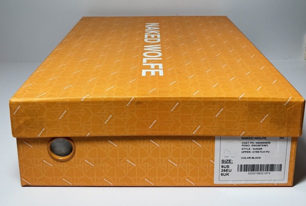 Naked Wolfe Boots Women's Sugar Black Stretch US 9 , EU-39 - Brand New #6