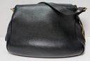 Tom Ford Women's Black Jennifer Medium Double Strap Leather Shoulder Bag – photo-2