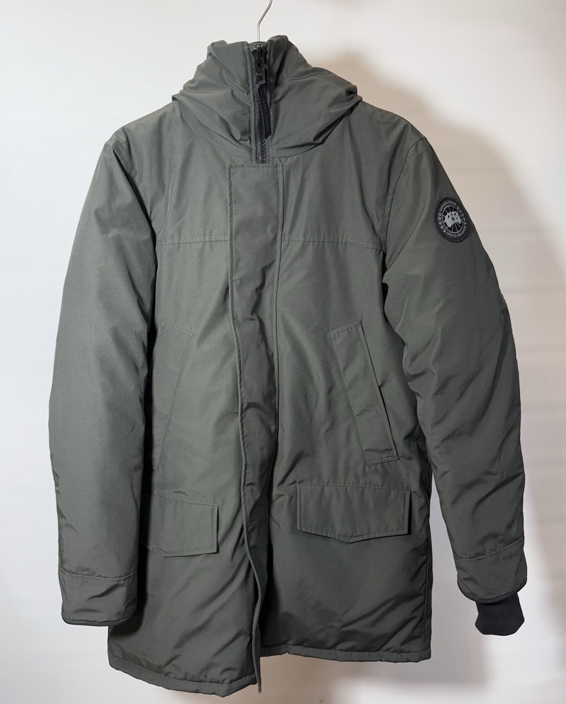 Canada Goose Langford Parka Black Label Color - "Volcano" Size M #6