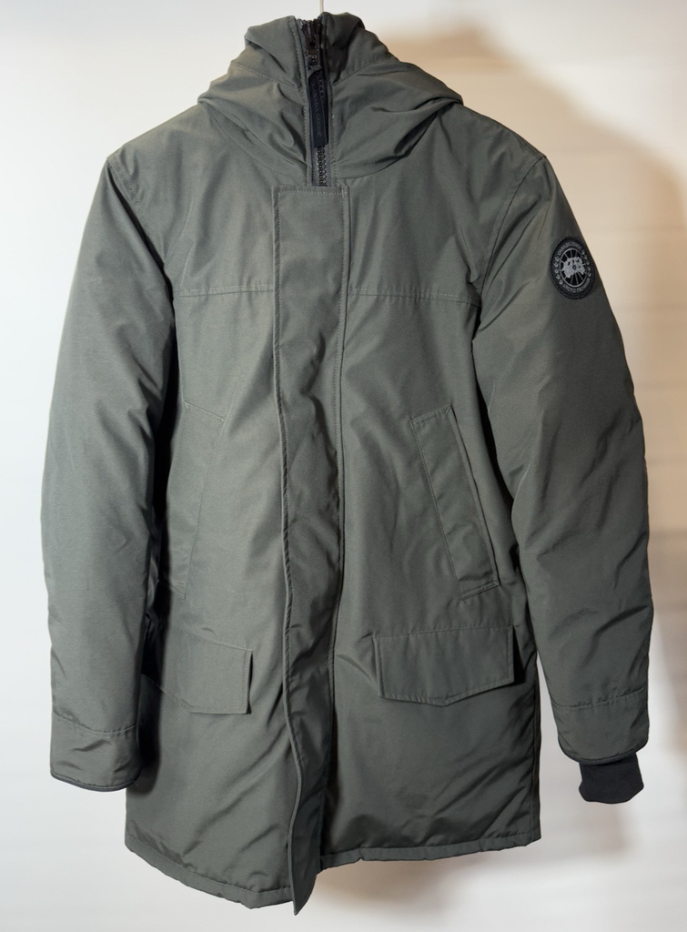 Canada Goose Langford Parka Black Label Color - "Volcano" Size M #10