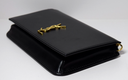 Saint Laurent Classic Monogram Phone Holder Shoulder Leather Black in Boston