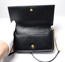 Saint Laurent Classic Monogram Phone Holder Shoulder Leather Black – photo-2