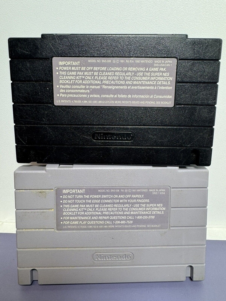 Super Nintendo SNES Game Bundle - Killer Instinct & Gradius III - Tested&Works #1