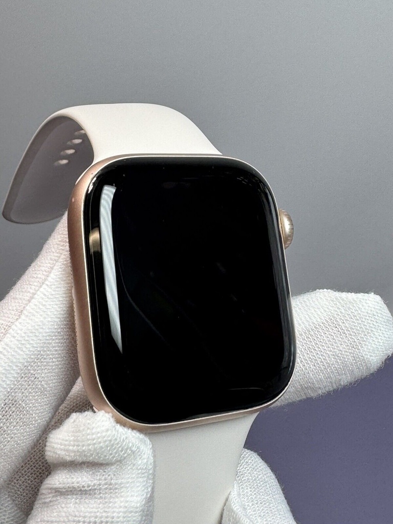 Apple Watch Series 10 42mm (A3001) Rose Gold GPS+Cellular w/ S/M Starlight Band #1