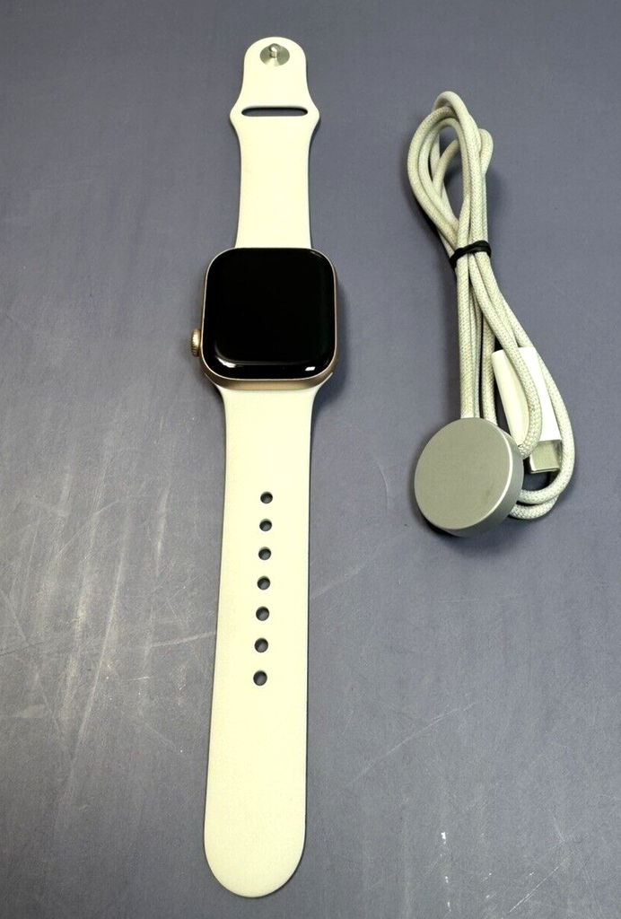 Apple Watch Series 10 42mm (A3001) Rose Gold GPS+Cellular w/ S/M Starlight Band #9