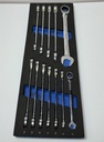 Cornwell Metric Ratcheting Wrench Set 8-19mm Blue Power buy