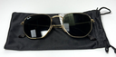 Ray-Ban Sunglasses RB3548 001/51 Gold Hexagonal Frames w/ Green Gradient Lenses in Boston