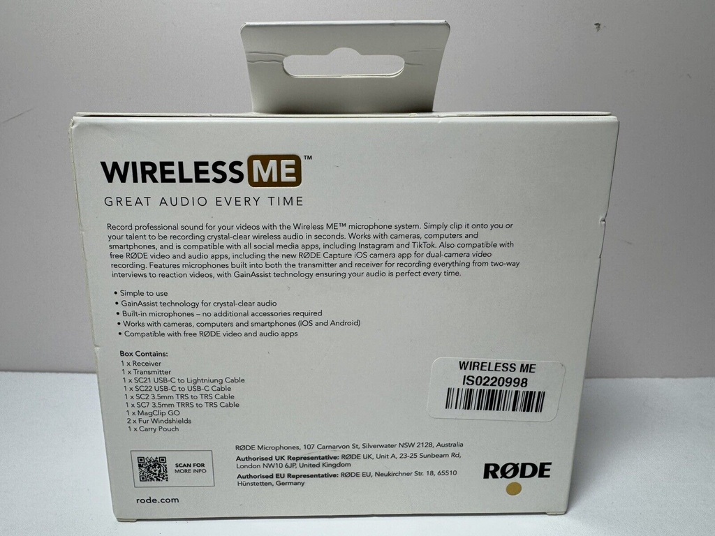 Rode Wireless ME Wireless Microphone System #2