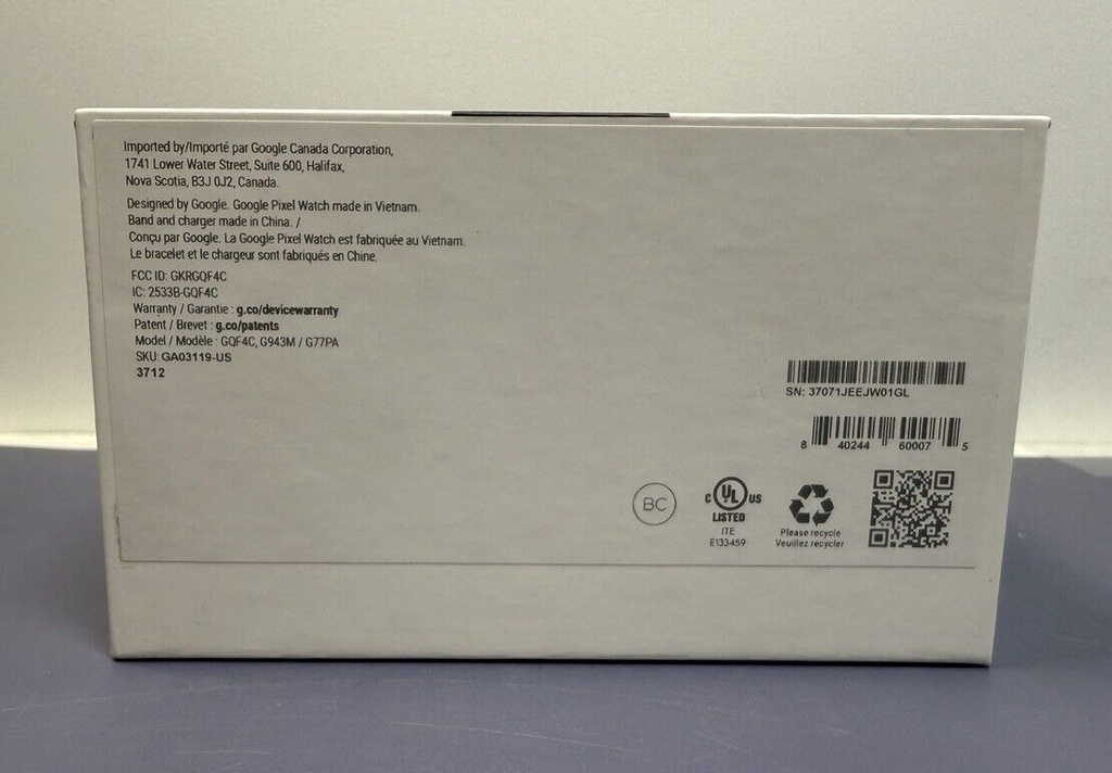New Google Pixel Watch Smartwatch GA-03119-US 41mm W/ Fitbit #2
