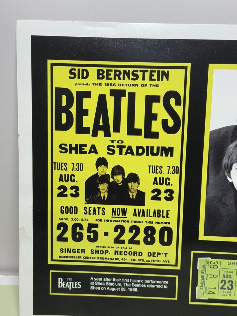 The Beatles Framed Collectibles - Shea Stadium & Hall (16x13") #3