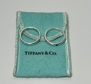 Tiffany & Co Sterling Silver 2.7mm Elsa Peretti Sapphire Stack Band Ring Sz 6 used