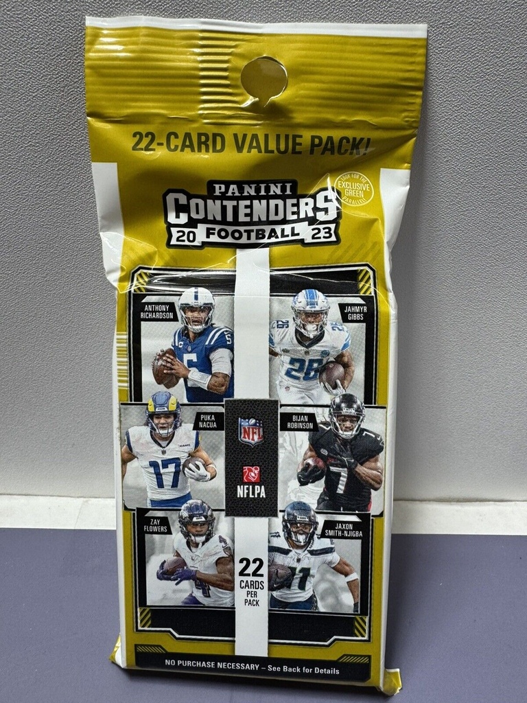 2024 Panini Prestige & 2023 Panini Contenders Football Card Value Pack Lot #4
