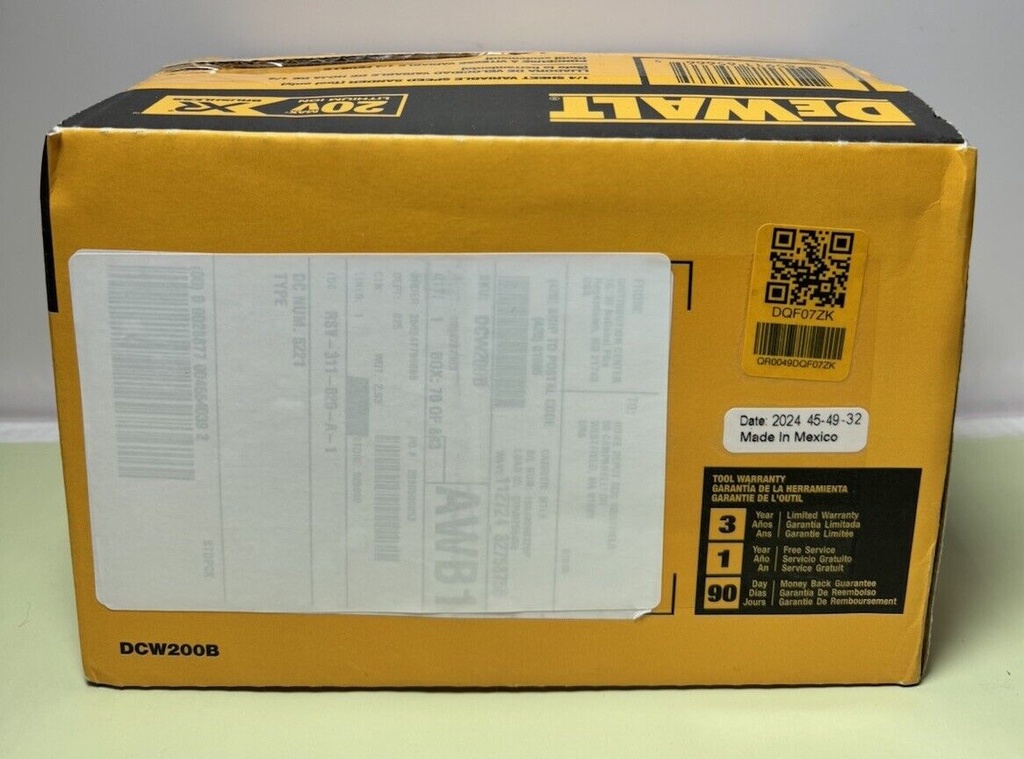 DCW200B 20V MAX XR Brushless Cordless 1/4 Sheet Variable Speed Sander(Tool Only) #2