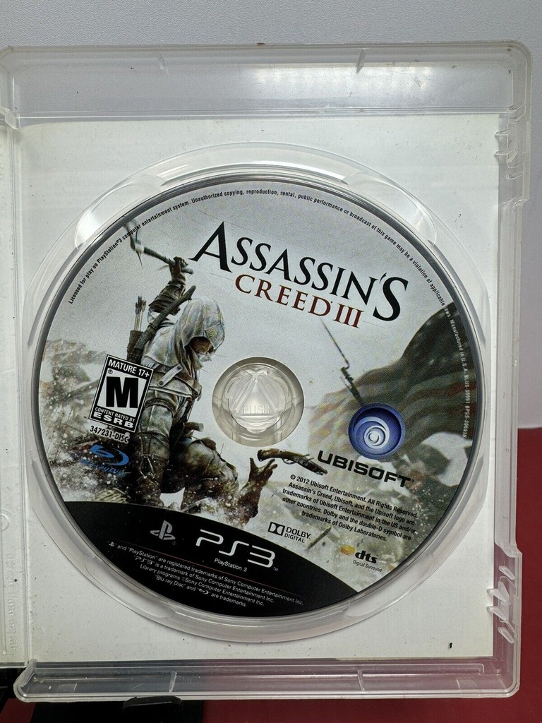 Assassin’s Creed PS3 Bundle - Black Flag, Rogue, and III - Pre-Owned #2