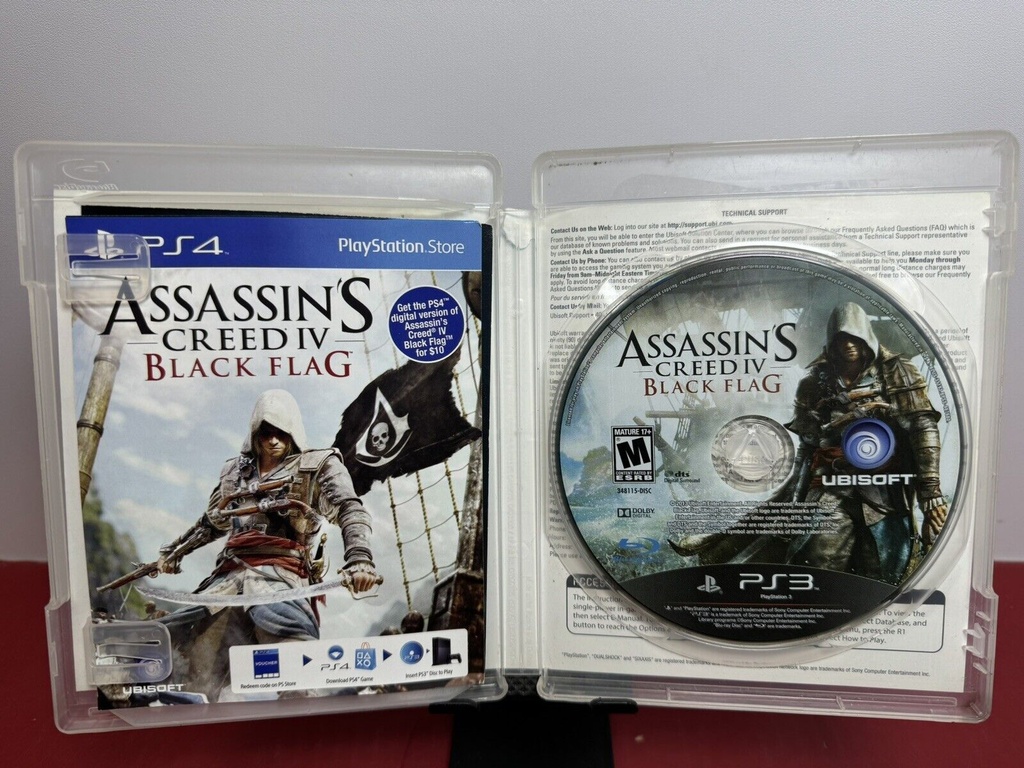 Assassin’s Creed PS3 Bundle - Black Flag, Rogue, and III - Pre-Owned #5