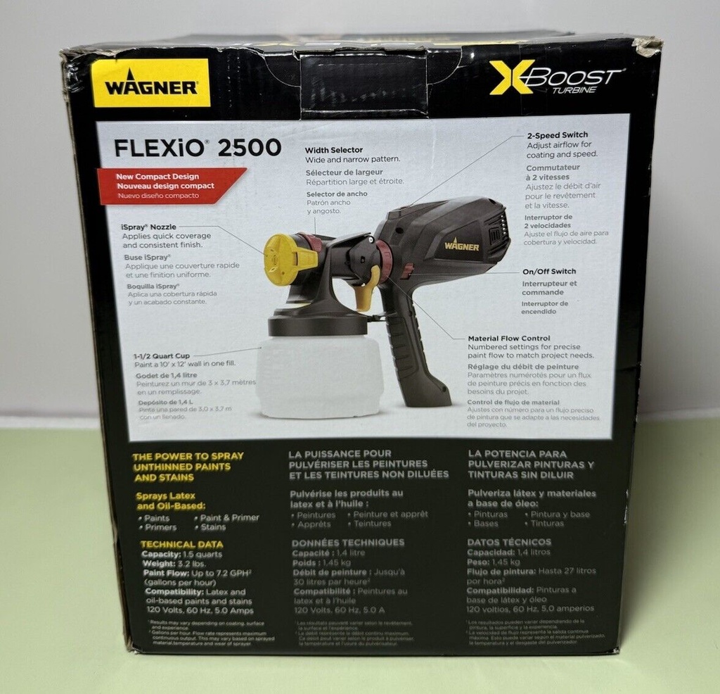 Wagner Flexio 2500 Paint & Stain Sprayer #2