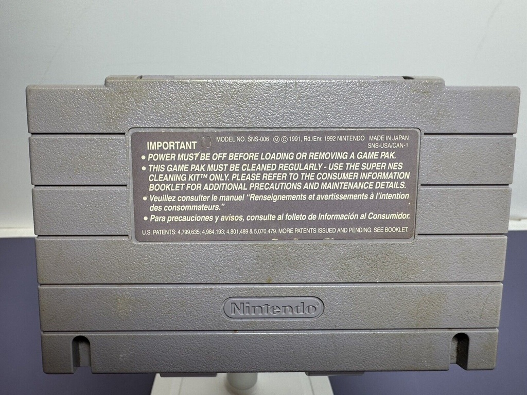 Art Of Fighting (Super Nintendo Entertainment System, 1992) Cartridge Only #1