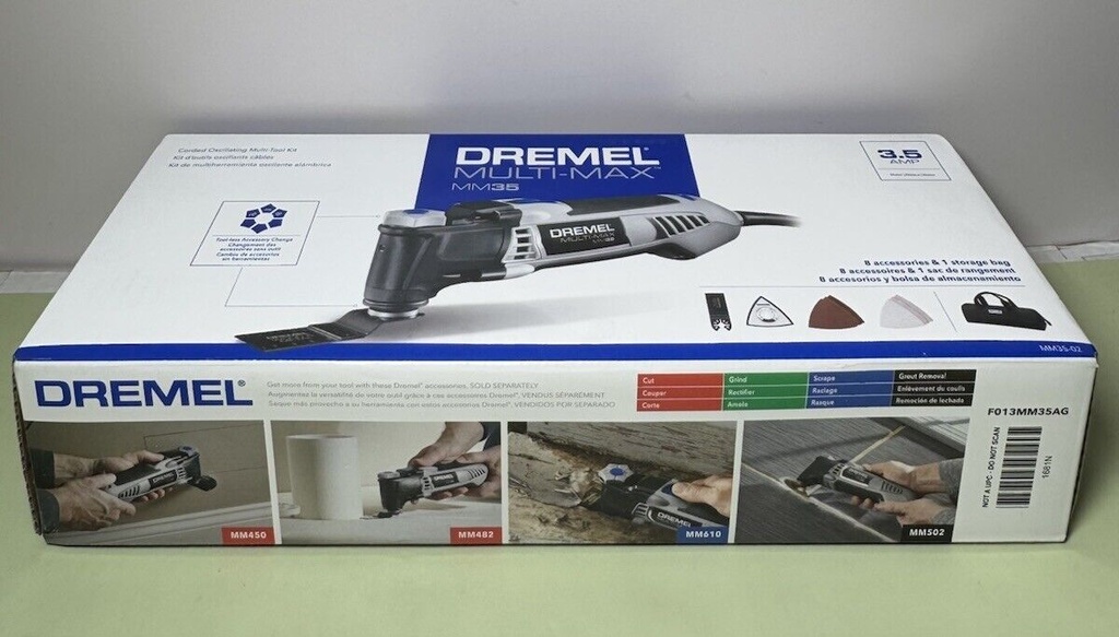 Dremel Multi-Max MM35-02 3.5 Amp Variable Speed Corded Oscillating Multi Tool #2