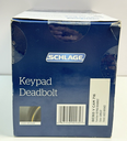 Schlage BE365 V CAM 716 Camelot Keypad Deadbolt In Aged Bronze  -New cost