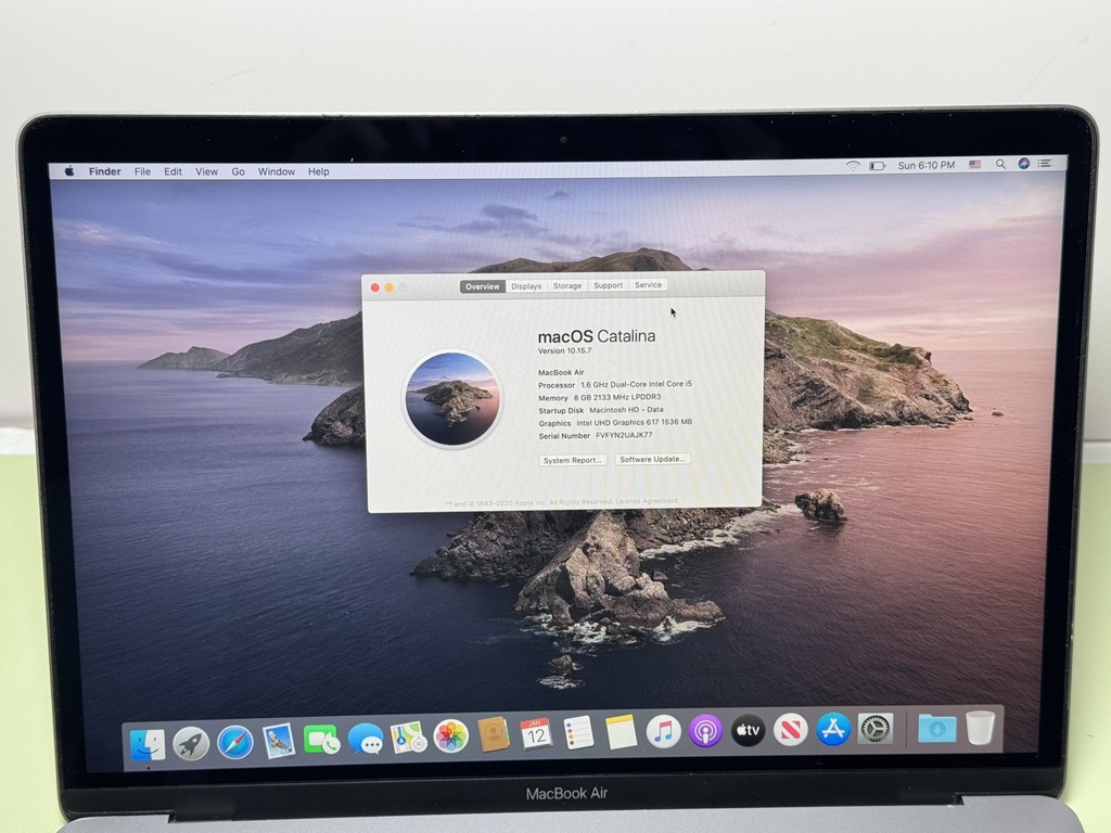Apple MacBook Air 2018 13" i5 8GB RAM 128GB SSD Space Gray #6
