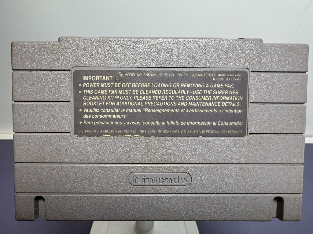 Dragon The Bruce Lee Story SNES Super Nintendo Authentic Game Cart ONLY - TESTED #1
