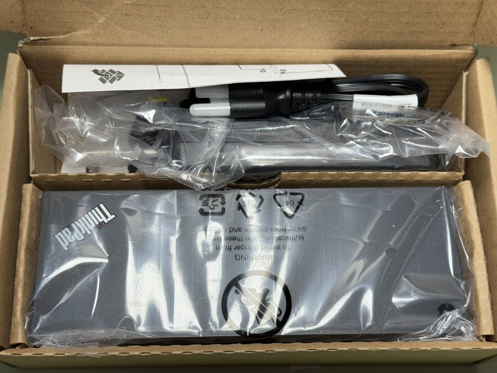 Lenovo ThinkPad Thunderbolt 4 Workstation Dock US plug (40B00135US) #3