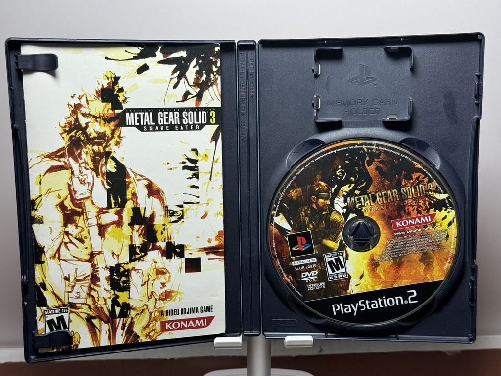 PS2 Action Bundle – Terminator 3, Metal Gear Solid 3, Dead to Rights, Dark Angel #2