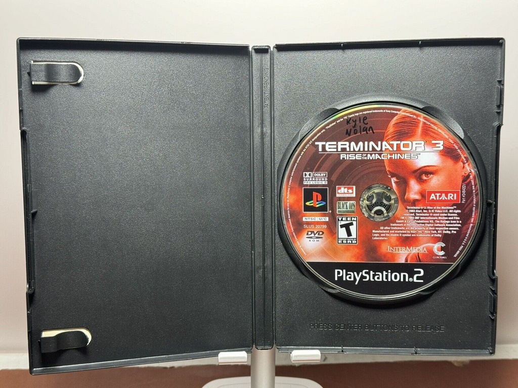 PS2 Action Bundle – Terminator 3, Metal Gear Solid 3, Dead to Rights, Dark Angel #4