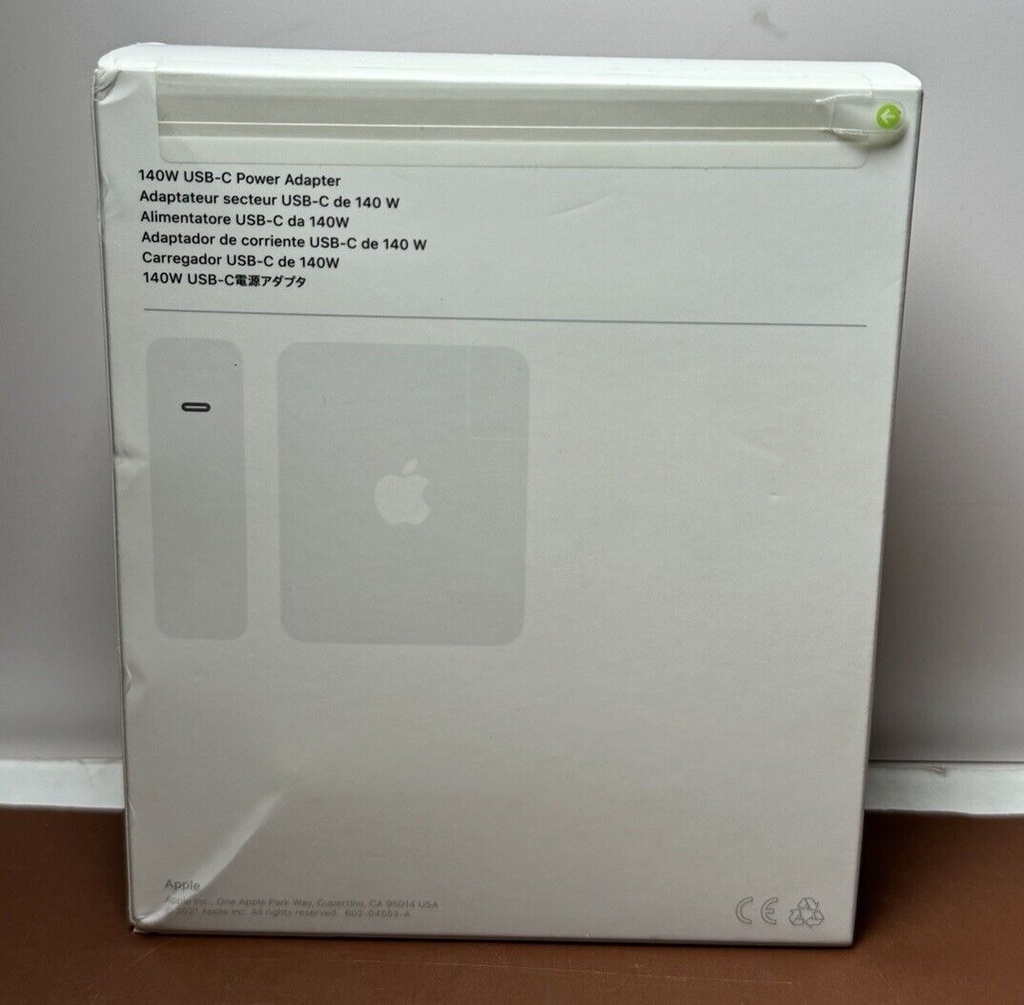 Genuine Apple 140W USB-C Power Adapter ‎MLYU3AM/A - NEW FACTORY SEALED #1