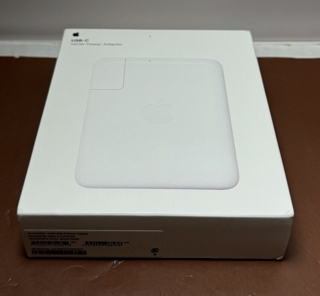 Genuine Apple 140W USB-C Power Adapter ‎MLYU3AM/A - NEW FACTORY SEALED #3