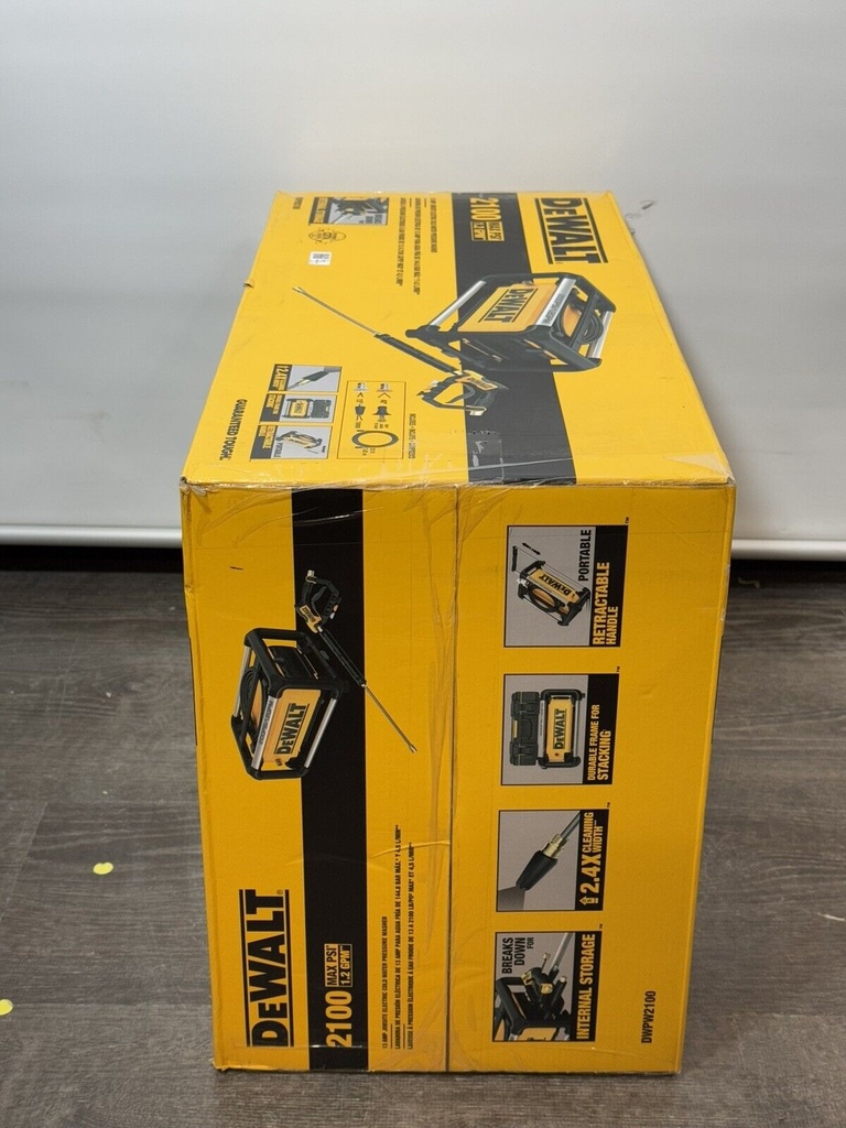 DEWALT DWPW2100 2100 MAX  Pressure Washer w/ DEWALT 50ft Hose #5