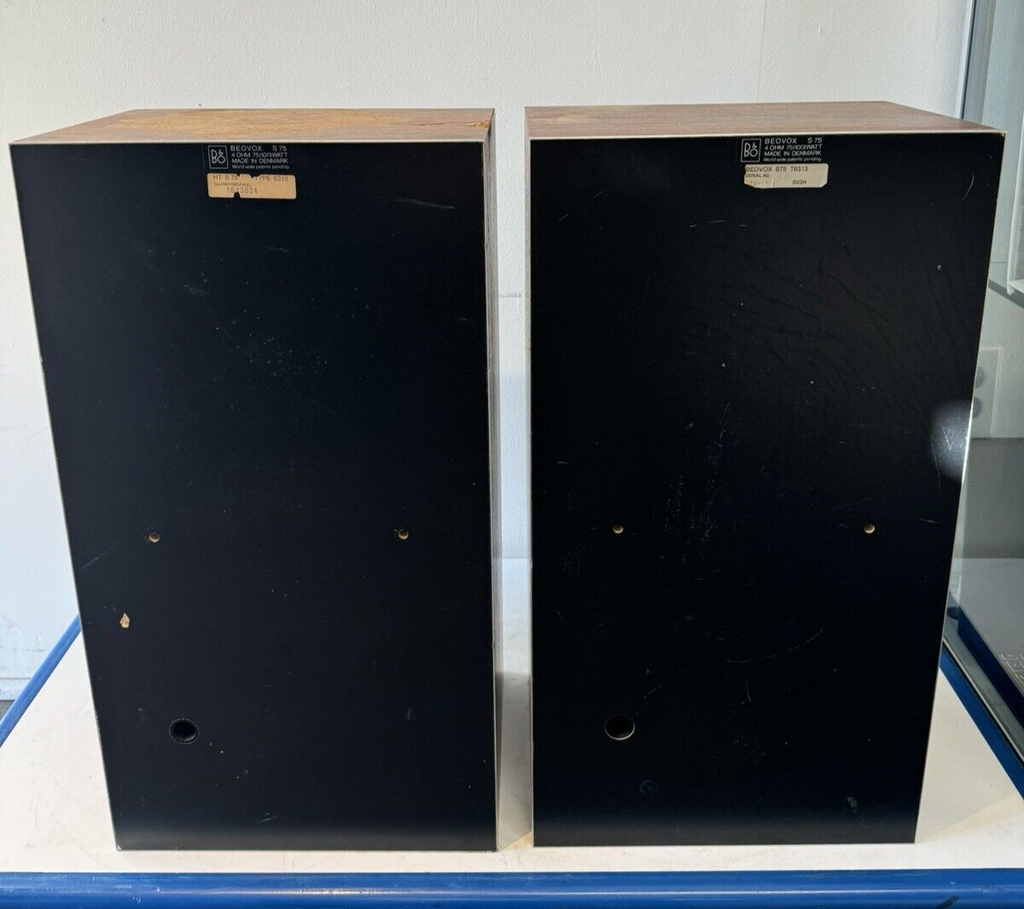 Bang Olufsen B&O Beovox S75 Type 6313 Vintage Speakers - Tested&Works #5